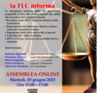 BRINDISI : FLC CGIL : ASSEMBLEA ON LINE